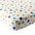 Luvable Friends Fitted Crib Sheet, Yellow Geometric