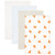 Luvable Friends Cotton Flannel Receiving Blankets, Fox 4-Pack