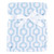 Luvable Friends Boy Coral Fleece Blanket, Blue Circles