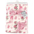 Luvable Friends Plush Blanket with Sherpa Back, Girl Safari