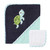 Luvable Friends Cotton Hooded Towel and Washcloth, Turtle