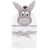 Hudson Baby Cotton Animal Face Hooded Towel, Happy Donkey