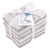 Little Treasure Rayon from Bamboo Luxurious Washcloths, Gray White