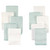 Little Treasure Rayon from Bamboo Luxurious Washcloths, Mint White