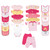 Luvable Friends Layette Gift Cube, Pink Safari