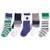 Luvable Friends Boy Socks Gift Set, 10-Pack, Blue Argyle
