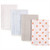 Luvable Friends Cotton Flannel Burp Cloths, Fox