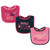 Luvable Friends Girl Drooler Bib, 3-Pack, Girls Rule