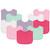 Luvable Friends Cotton Terry Bibs, Girl Solid Mint