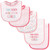 Luvable Friends Bib and Burp Cloth Set, Girl Thank Heaven