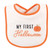 Hudson Baby Cotton Terry Drooler Bibs with Fiber Filling, Neutral Holiday