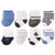 Hudson Baby Cotton Rich Newborn and Terry Socks, Blue Nautical