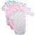 Luvable Friends Girl Sleep Gowns, 3-Pack, Pink Cake
