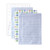 Luvable Friends Cotton Flannel Receiving Blankets, Blue Stripes