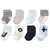 Luvable Friends Newborn and Baby Terry Socks, Airplane 8-Pack
