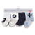 Luvable Friends Newborn and Baby Terry Socks, Airplane 8-Pack