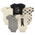 Yoga Sprout Cotton Bodysuits, Bear Hugs Short-Sleeve