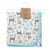 Touched by Nature Organic Cotton Swaddle, Receiving and Multi-purpose Blanket, Forest