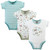 Touched By Nature Organic Cotton Bodysuits, Forest