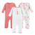 Hudson Baby Cotton Coveralls, Woodland Fox