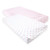 Luvable Friends Girl Changing Pad Cover, 2-Pack, Pink Chevron and Dots