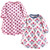 Touched By Nature Girl Organic Cotton Dress, 2-Pack, Abstract Flower, Toddler