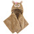 Hudson Baby Girl Plush Blanket with Hood, Fawn