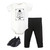 Hudson Baby Boy Bodysuit, Pants and Shoe Set, 3-Piece Set, Ladies Love a Gentleman
