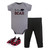 Little Treasure Boy Bodysuit, Pant and Shoes, 3-Piece Set, Bear