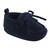 Hudson Baby Boy Fringe Moccasins, Navy