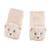 Hudson Baby Cushioned Strap Covers, Tan Bear