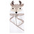 Hudson Baby Cotton Animal Face Hooded Towel, Little Fawn
