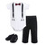 Little Treasure Boy Bodysuit, Pant and Shoes, 3-Piece Set, Man of Your Dreams