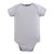 Luvable Friends Cotton Bodysuits, Gray Short-Sleeve