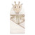 Hudson Baby Boy and Girl Animal Face Hooded Towel, Modern Giraffe