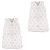 Hudson Baby Cotton Sleeveless Wearable Sleeping Bag, Sack, Blanket, Modern Flower 2-Pack