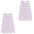 Hudson Baby Cotton Sleeveless Wearable Sleeping Bag, Sack, Blanket, Butterflies 2-Pack