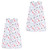 Hudson Baby Cotton Sleeveless Wearable Sleeping Bag, Sack, Blanket, Woodland Fox 2-Pack