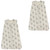 Touched By Nature Organic Cotton Wearable Safe Sleep Printed Sleeping Bag 2-Pack, Elephant