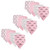 Hudson Baby Girl Bandana Bib, 12-Pack, Princess