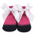 Hudson Baby Headband and Socks Giftset, Dark Pink Black 6-Pack