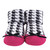 Hudson Baby Socks Boxed Giftset, Dark Pink Black