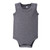Hudson Baby Cotton Sleeveless Bodysuits, Heather Gray