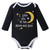 Hudson Baby Cotton Long-Sleeve Bodysuits, Moon And Back
