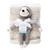 Hudson Baby Plush Blanket with Toy, Sloth
