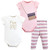 Little Treasure Cotton Bodysuit and Pant Set, Free Spirit