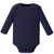Hudson Baby Cotton Long-Sleeve Bodysuits, Gray Moose
