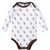 Hudson Baby Cotton Long-Sleeve Bodysuits, Gray Moose