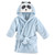 Hudson Baby Boy Soft Plush Baby Bathrobe, Modern Panda