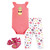 Hudson Baby Cotton Bodysuit, Pant and Shoe Set, Hello Sunshine